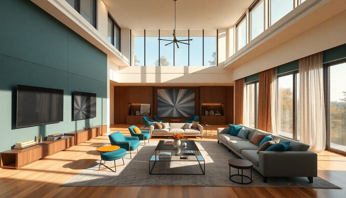 AI interior visualization and design. Online.