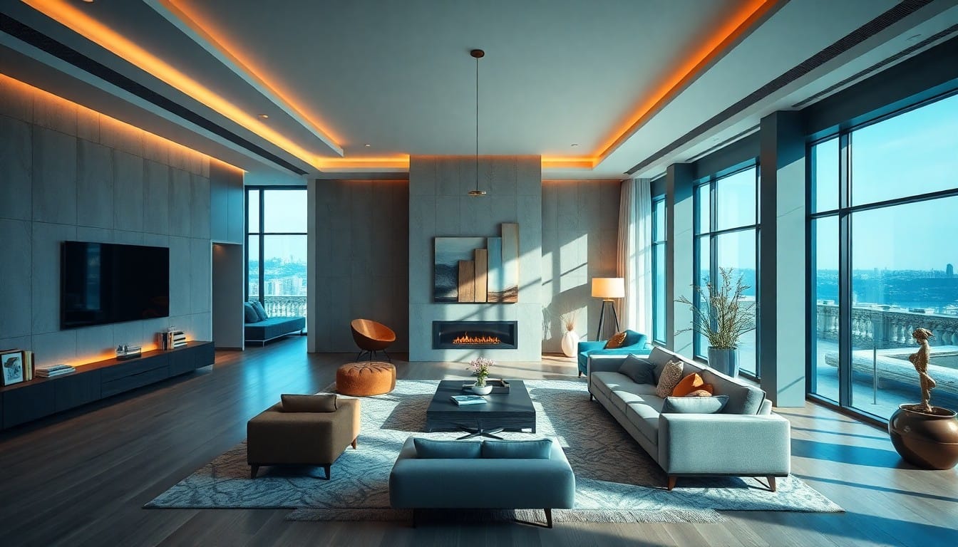 AI interior visualization and design. Online.